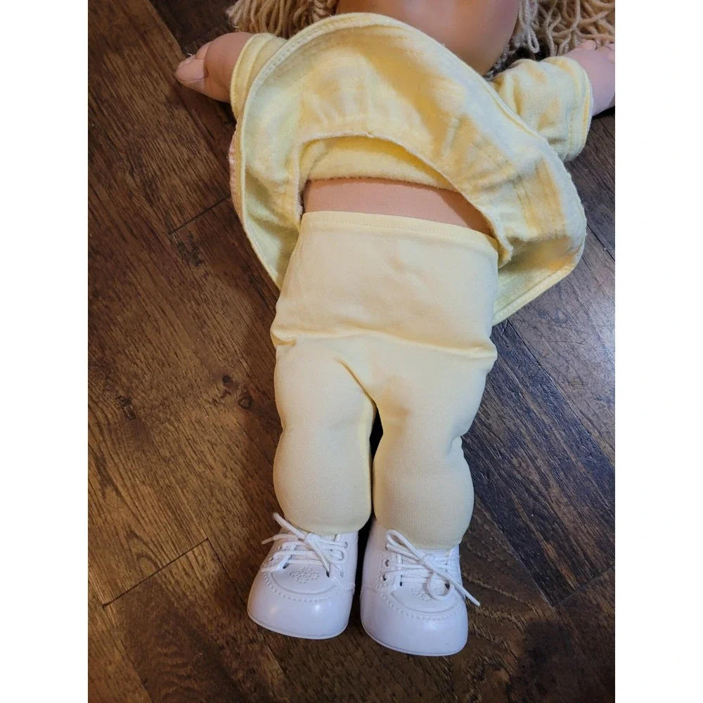 1978 1982 Cabbage Patch Kids Doll Spaghetti Xavier Robert's Sign Outfit